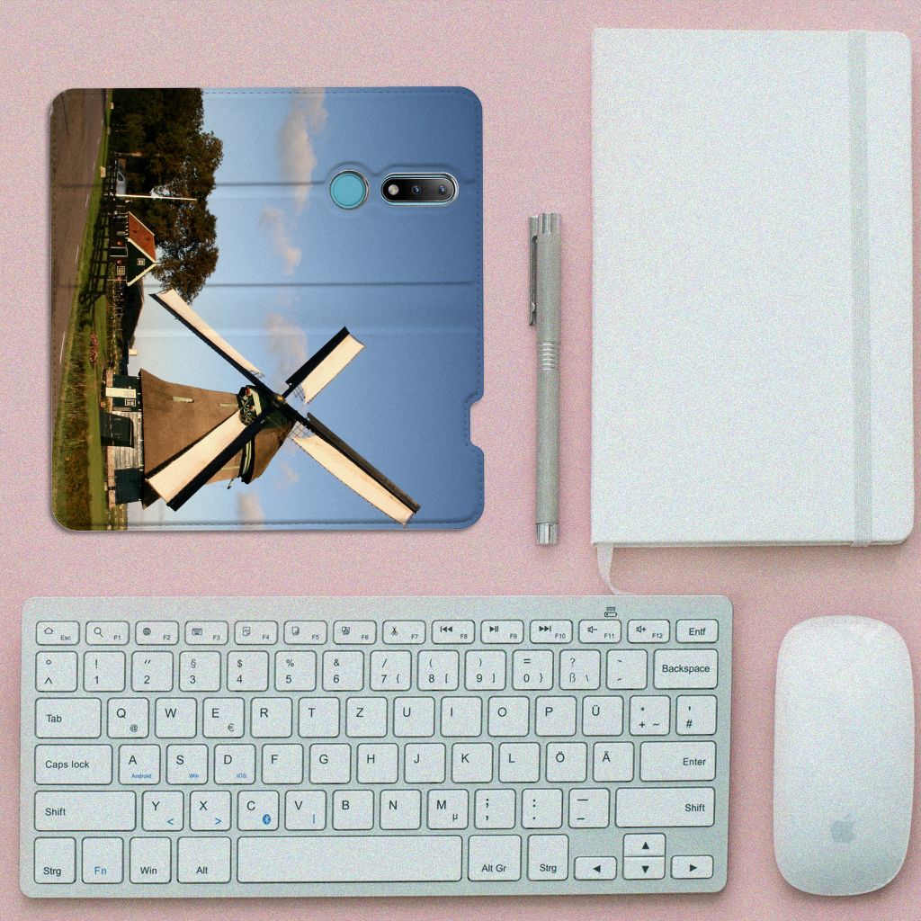 Nokia 2.4 Book Cover Molen - B2C Telecom