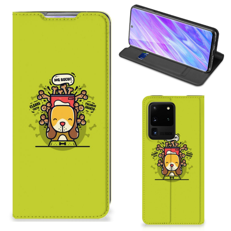 Samsung Galaxy S20 Ultra Magnet Case Doggy Biscuit - B2C Telecom