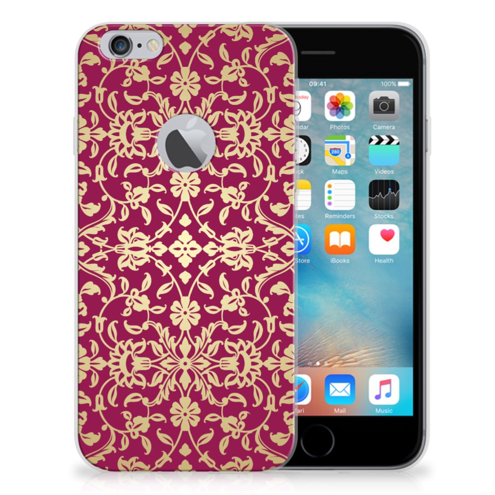 Siliconen Hoesje Apple iPhone 6 Plus | 6s Plus Barok Pink