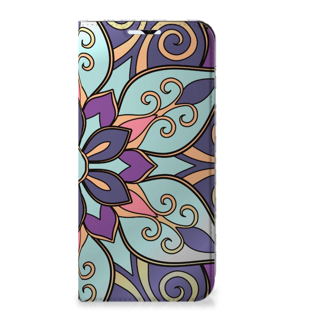 Samsung Galaxy A23 Smart Cover Purple Flower - B2C Telecom