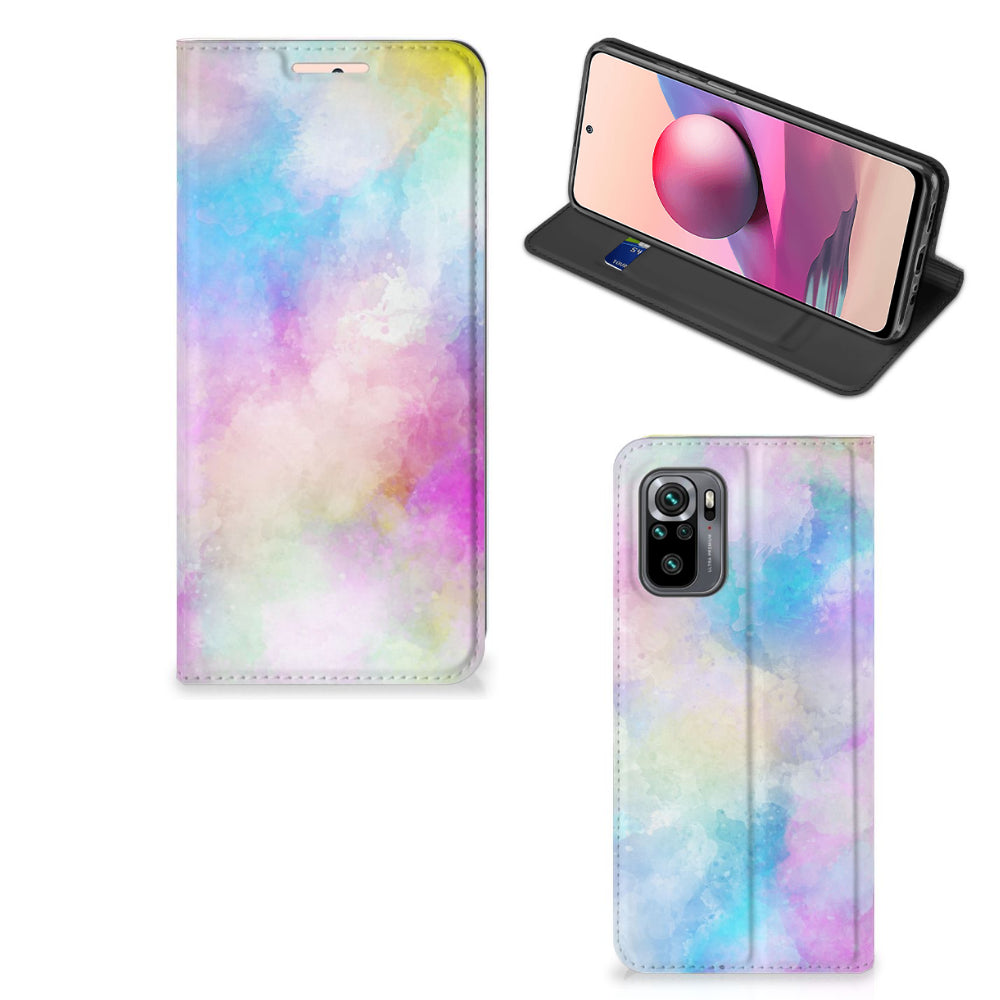 Bookcase Xiaomi Redmi Note 10 4G | 10S | Poco M5s Watercolor Light