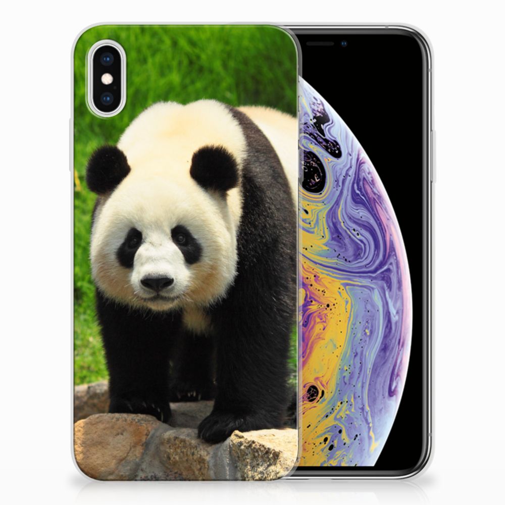 Apple iPhone Xs Max TPU Hoesje Panda