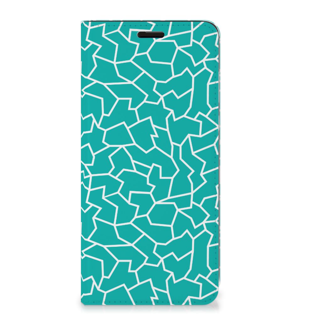 Samsung Galaxy S9 Plus Bookcase Cracks Blue