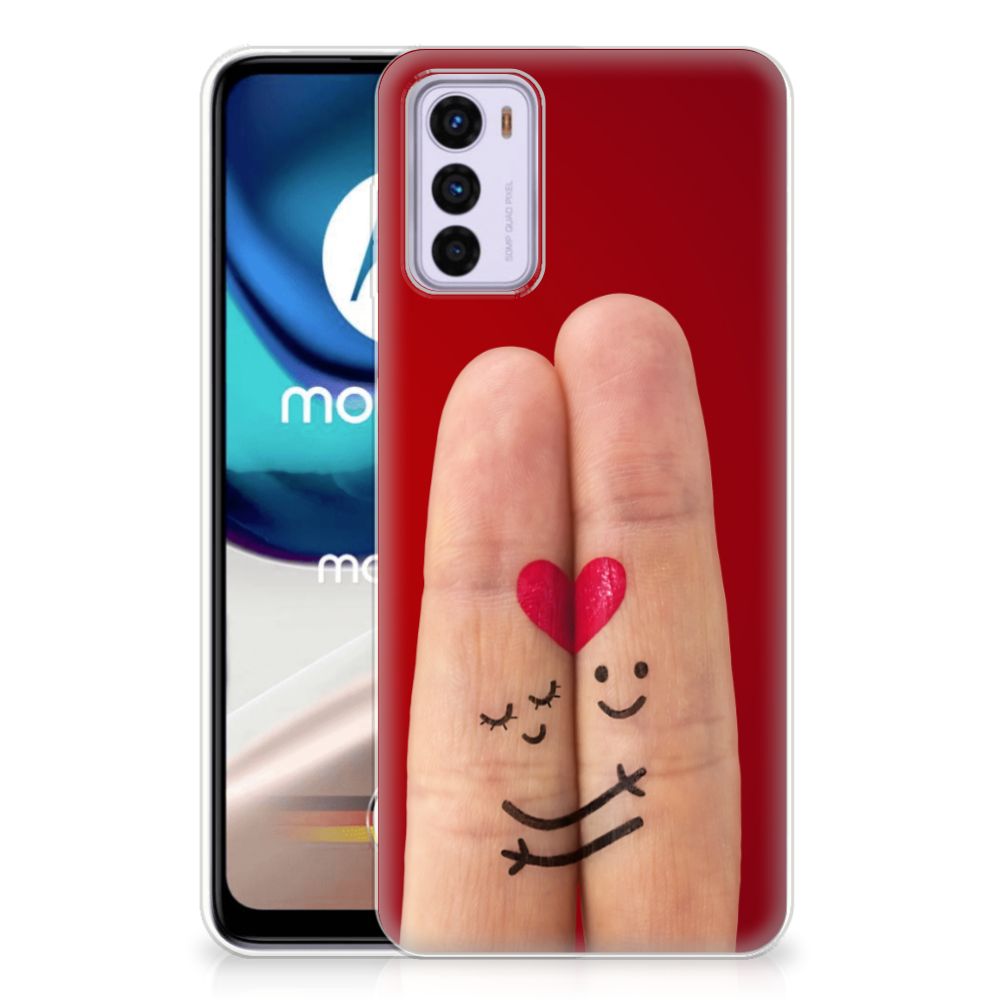 Motorola Moto G42 Silicone Back Cover Liefde - Origineel Romantisch Cadeau B2C Telecom