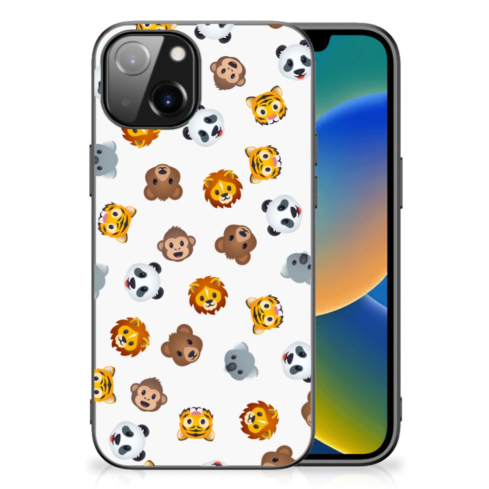 Back Case voor Apple iPhone 13/14 Dieren Emojis B2C Telecom