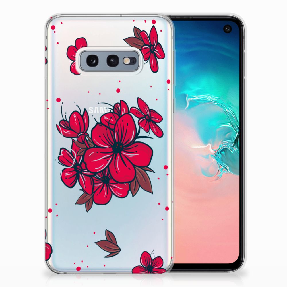 Samsung Galaxy S10e TPU Case Blossom Red