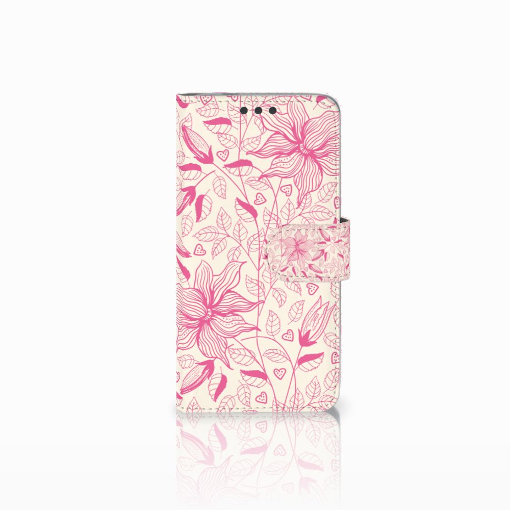 Microsoft Lumia 650 Hoesje Pink Flowers