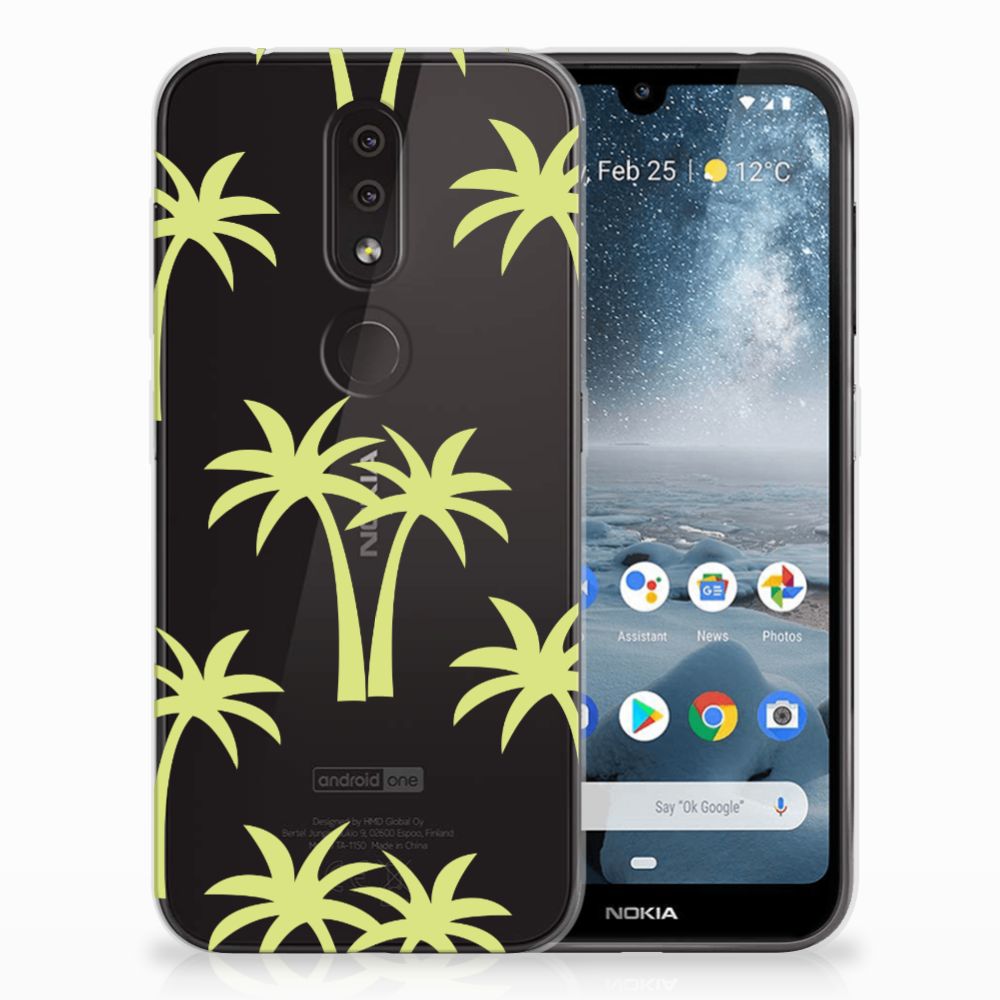 Nokia 4.2 TPU Case Palmtrees