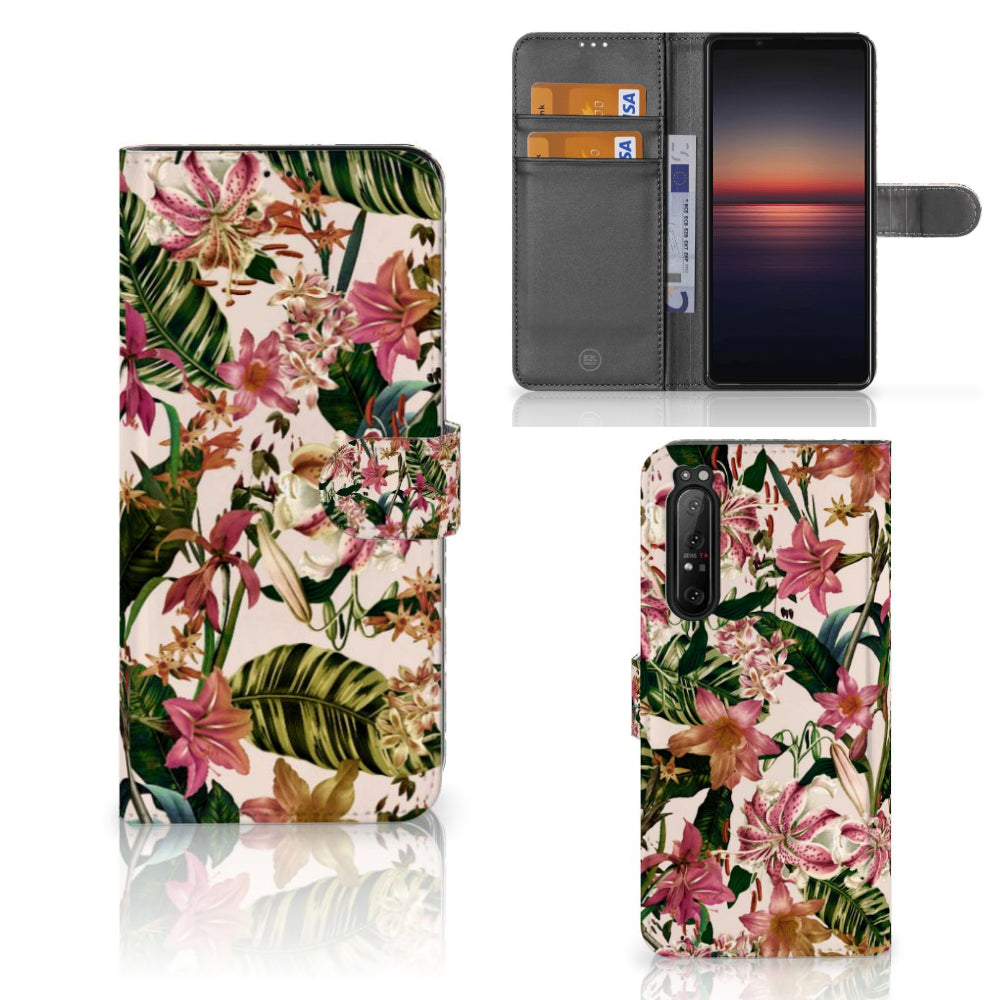 Sony Xperia 1 II Hoesje Flowers