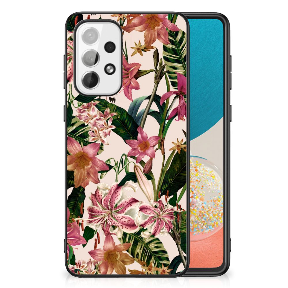 Samsung Galaxy A73 Bloemen Hoesje Flowers B2C Telecom