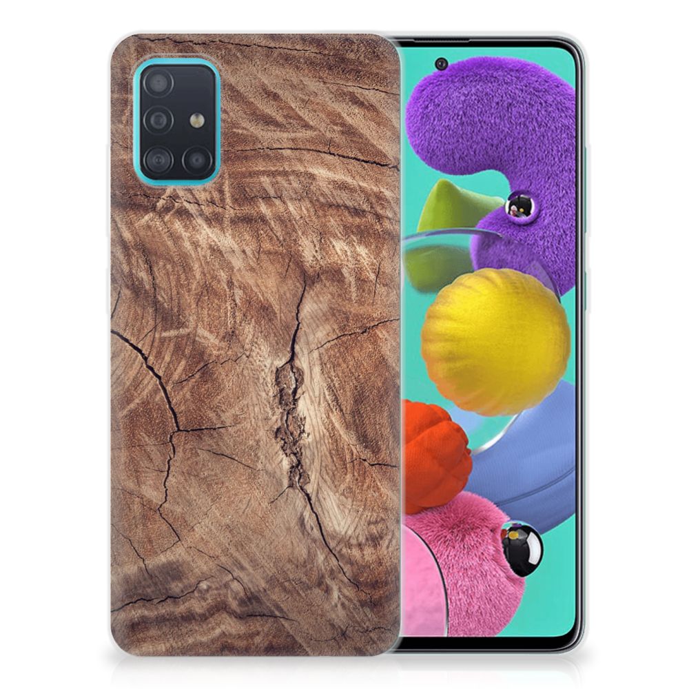 Samsung Galaxy A51 Bumper Hoesje Tree Trunk