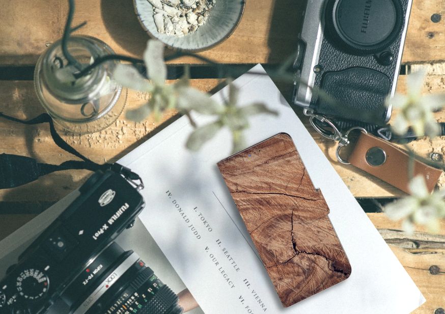 Samsung Galaxy A20s Book Style Case Tree Trunk