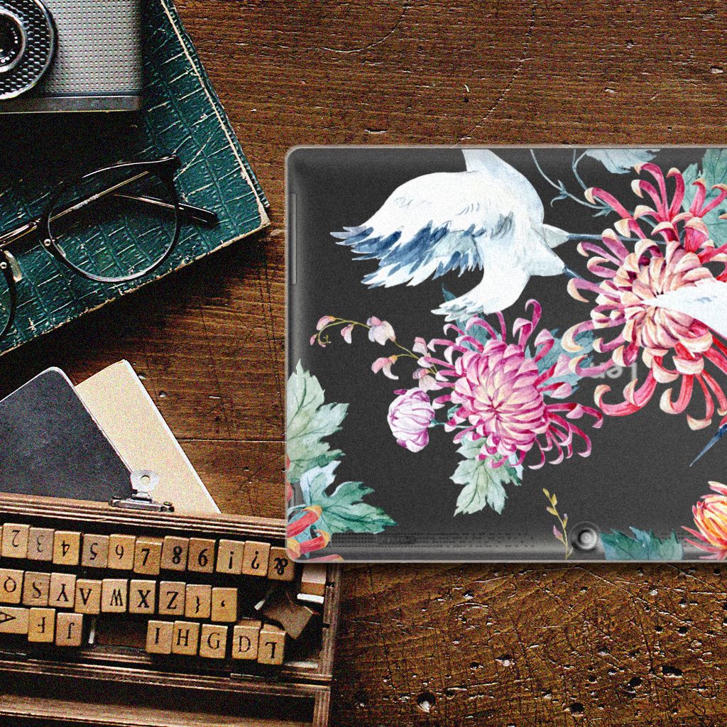 Lenovo Tab 10 | Tab 2 A10-30 Back Case Bird Flowers - B2C Telecom
