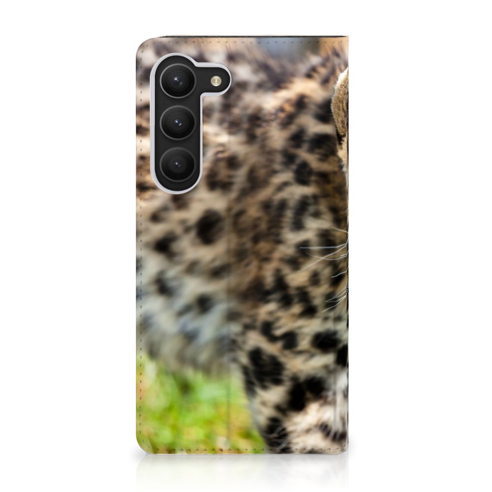 Samsung Galaxy S23 Hoesje maken Baby Luipaard - B2C Telecom