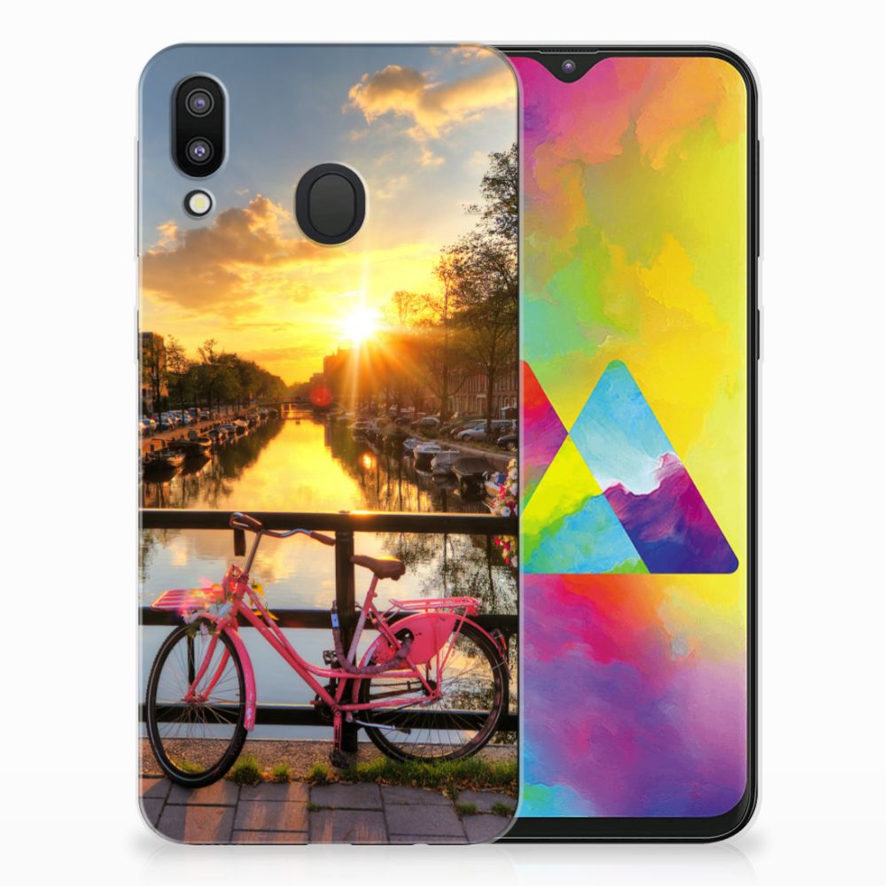 Samsung Galaxy M20 (Power) Siliconen Back Cover Amsterdamse Grachten