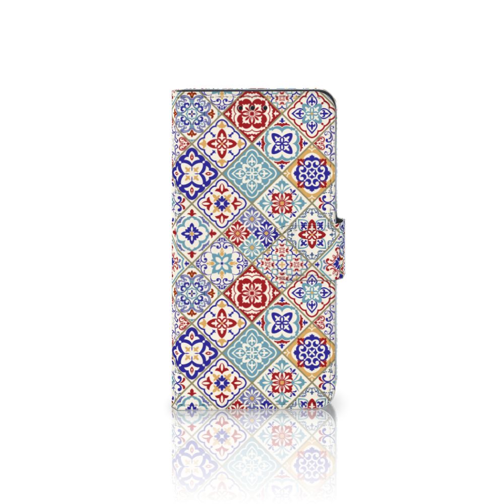 Huawei P10 Lite Bookcase Tiles Color