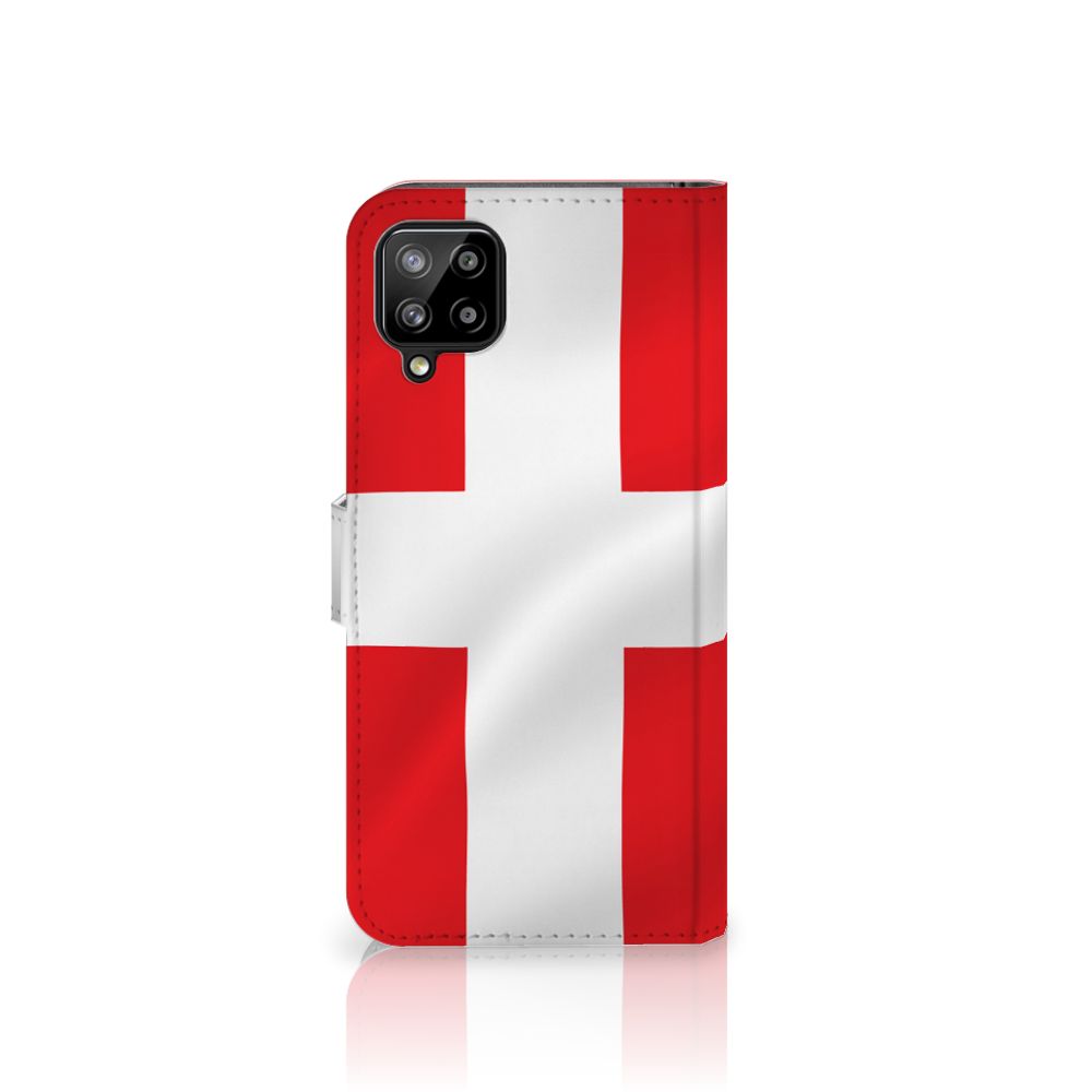Samsung Galaxy A12 Bookstyle Case Denemarken