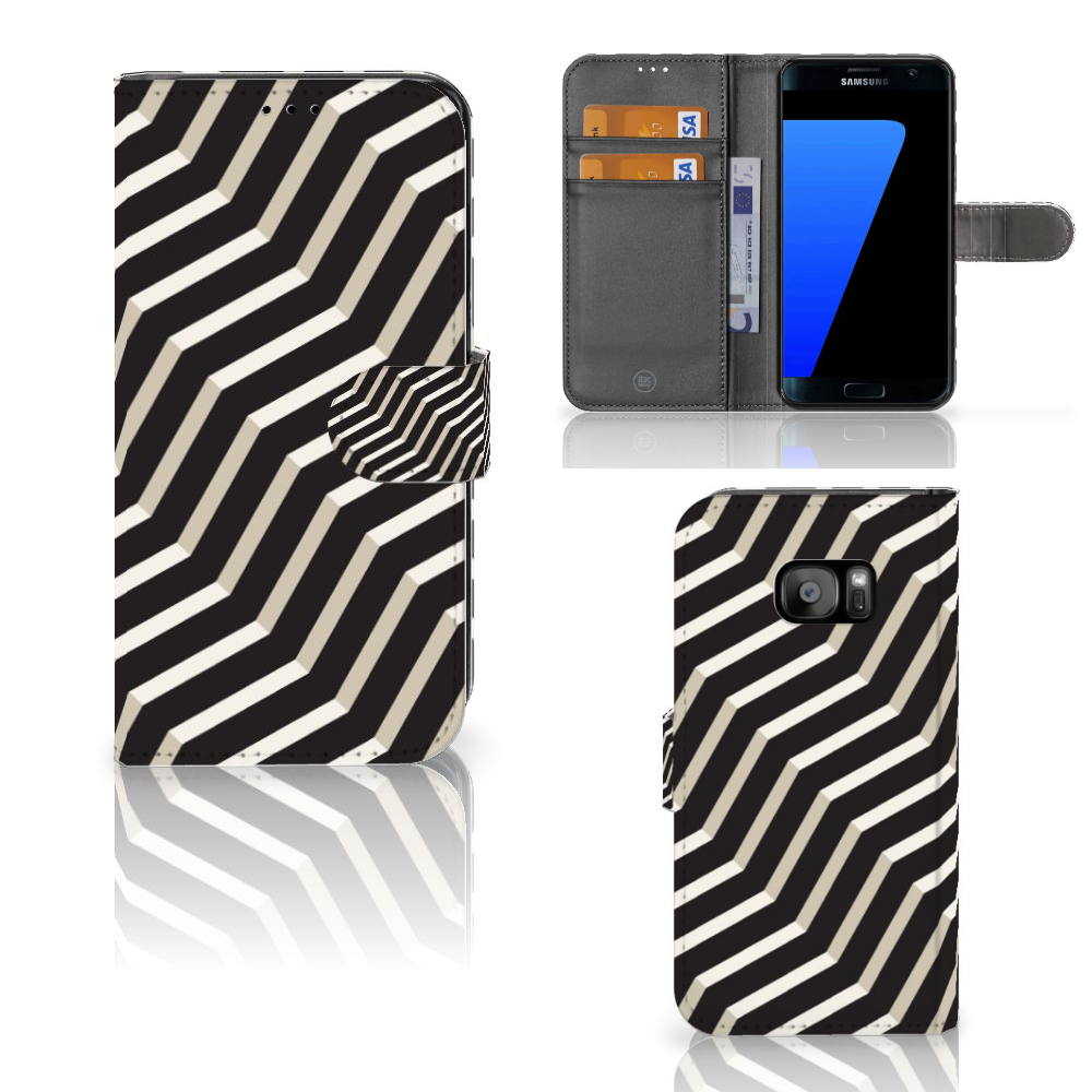Samsung Galaxy S7 Edge Book Case Illusion