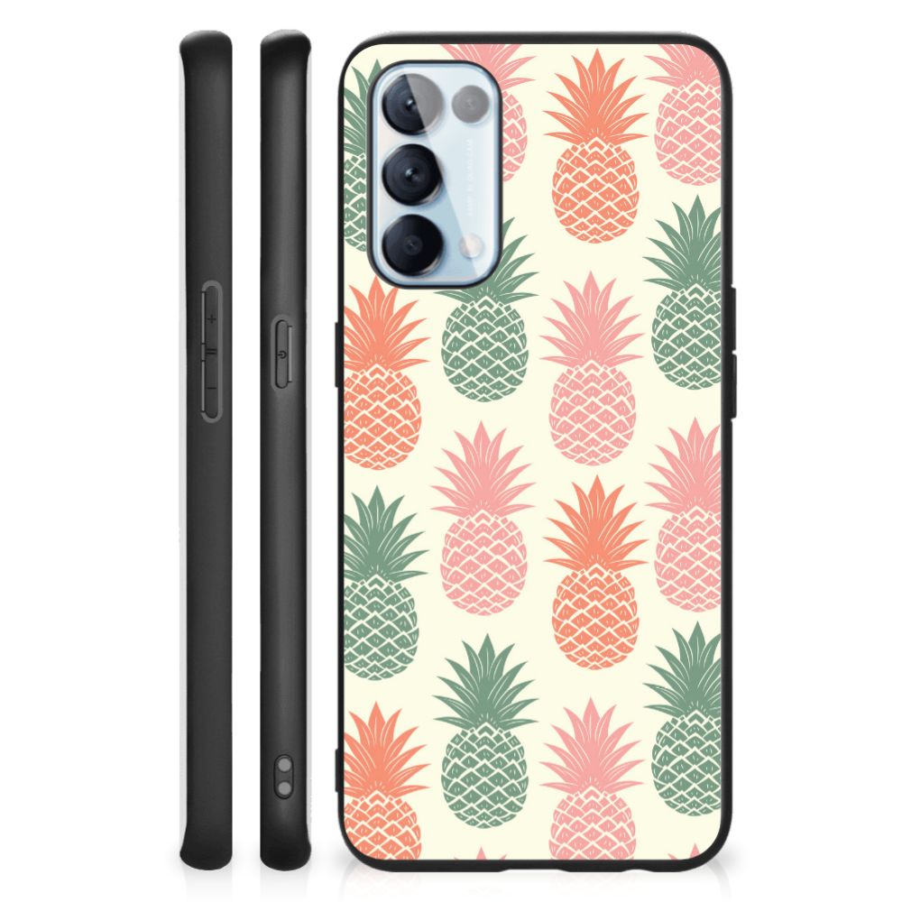 OPPO Reno5 5G | Find X3 Lite Back Cover Hoesje Ananas