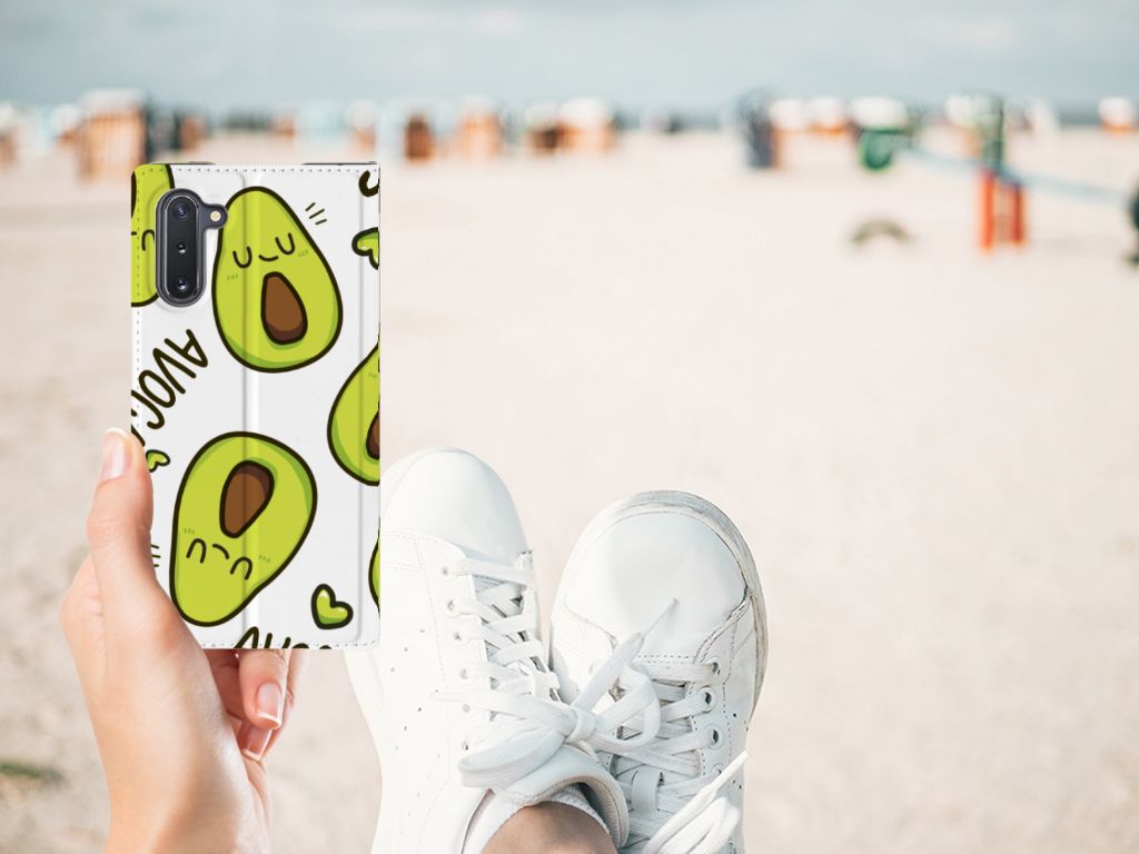 Samsung Galaxy Note 10 Magnet Case Avocado Singing