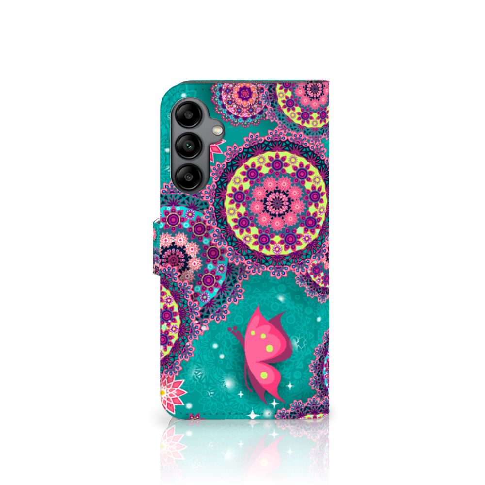 Samsung Galaxy A34 Hoesje Cirkels en Vlinders