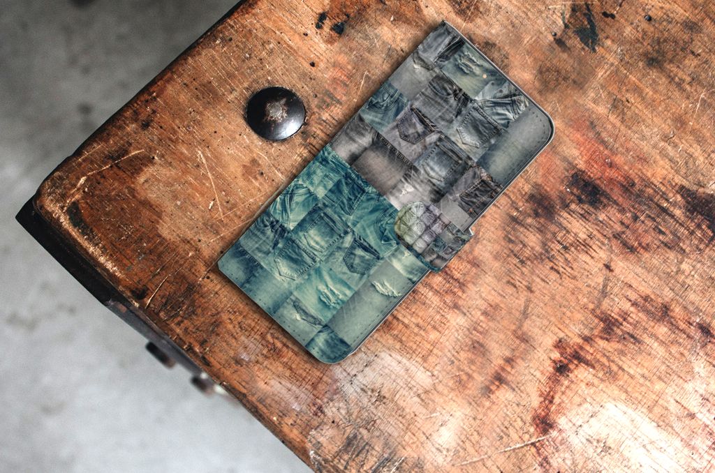Wallet Case met Pasjes Nokia 5.3 Spijkerbroeken