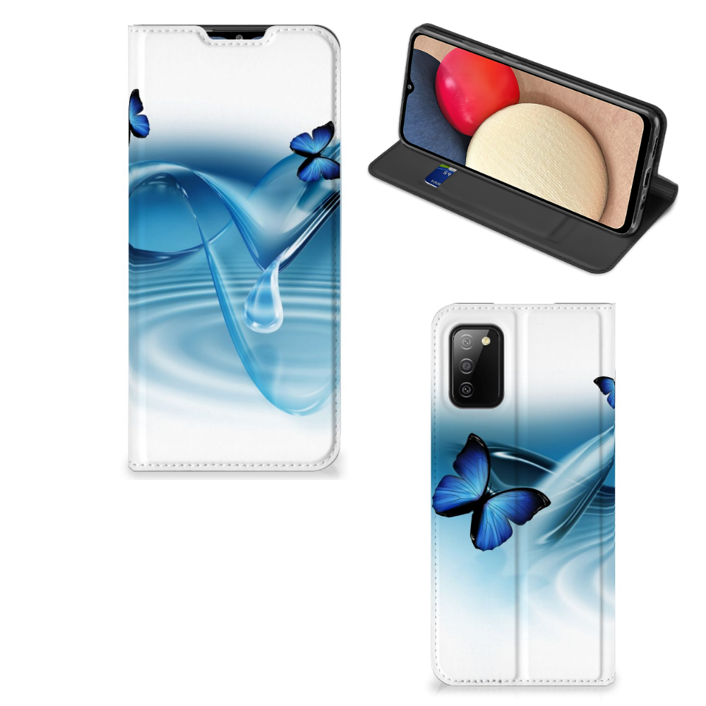 Samsung Galaxy M02s | A02s Hoesje maken Vlinders - B2C Telecom