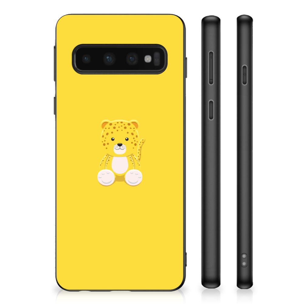Samsung Galaxy S10 Bumper Hoesje Baby Leopard B2C Telecom