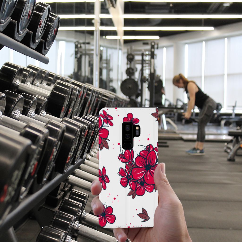 Samsung Galaxy S9 Plus Smart Cover Blossom Red