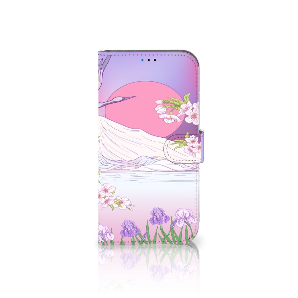 iPhone 14 Pro Max Telefoonhoesje met Pasjes Bird Flying