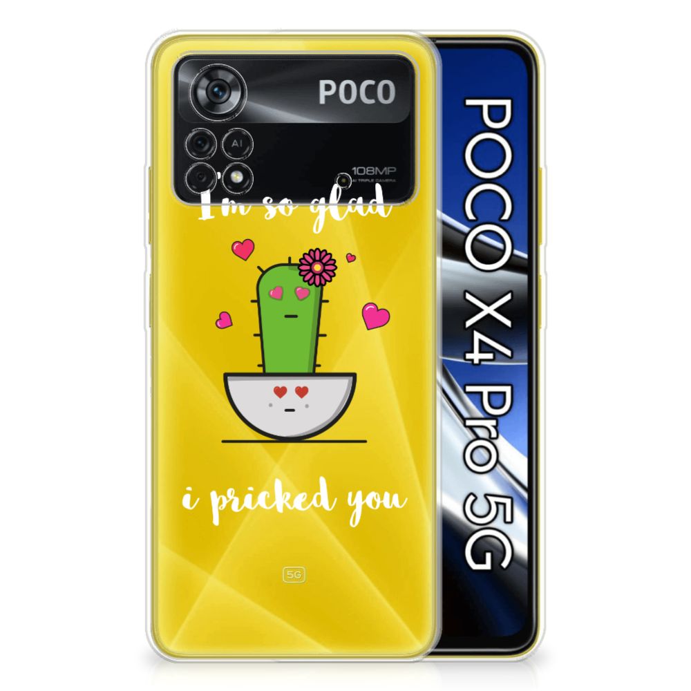 Xiaomi Poco X4 Pro 5G Telefoonhoesje met Naam Cactus Glad B2C Telecom