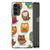 Samsung Galaxy A13 4G Dierenprint Telefoonhoesje Vrolijke Uilen B2C Telecom