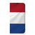 iPhone 14 Standcase Nederlandse Vlag met kleurrijk ontwerp van de vlag van Nederland 🇳🇱.