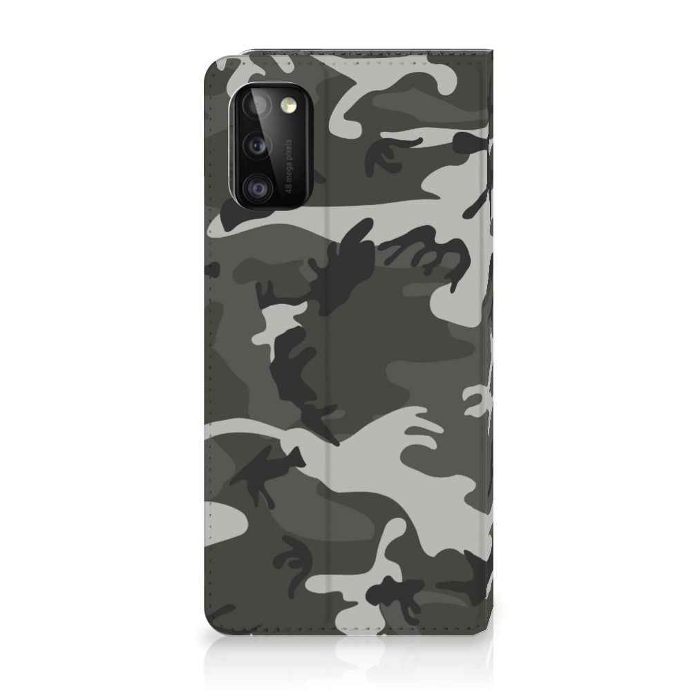 Samsung Galaxy A41 Hoesje met Magneet Army Light - B2C Telecom