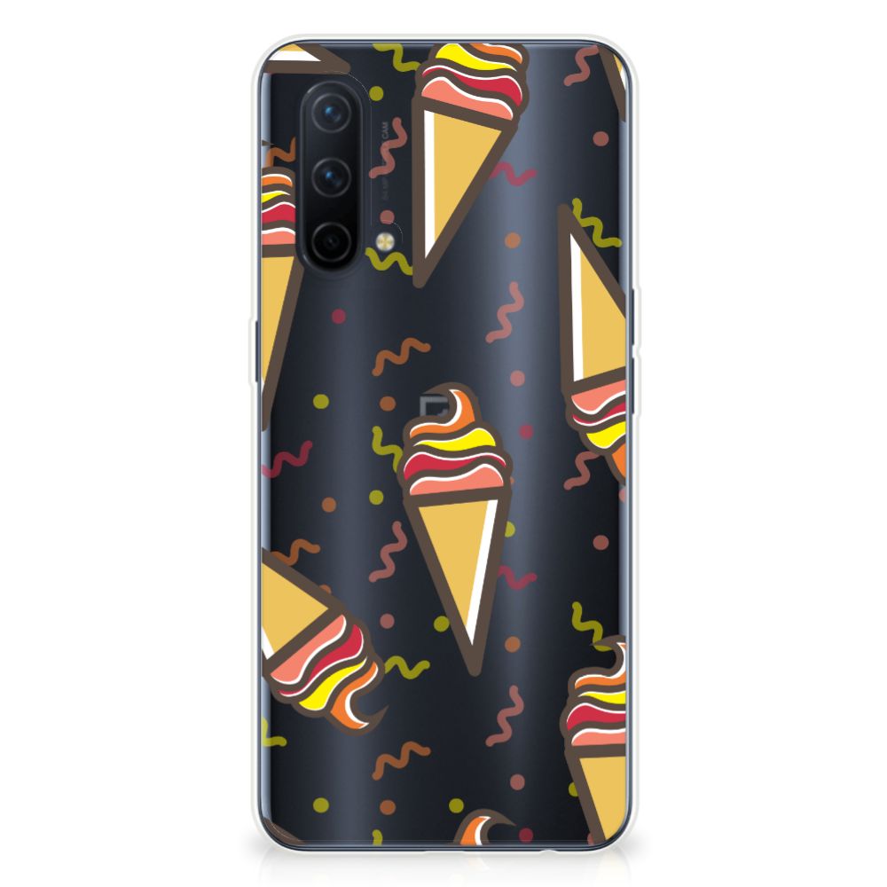OnePlus Nord CE 5G Siliconen Case Icecream B2C Telecom