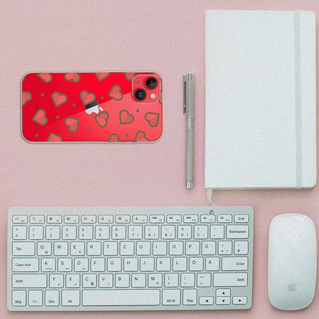 iPhone 14 Plus TPU bumper Hearts B2C Telecom