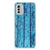 Nokia G60 Bumper Hoesje Wood Blue