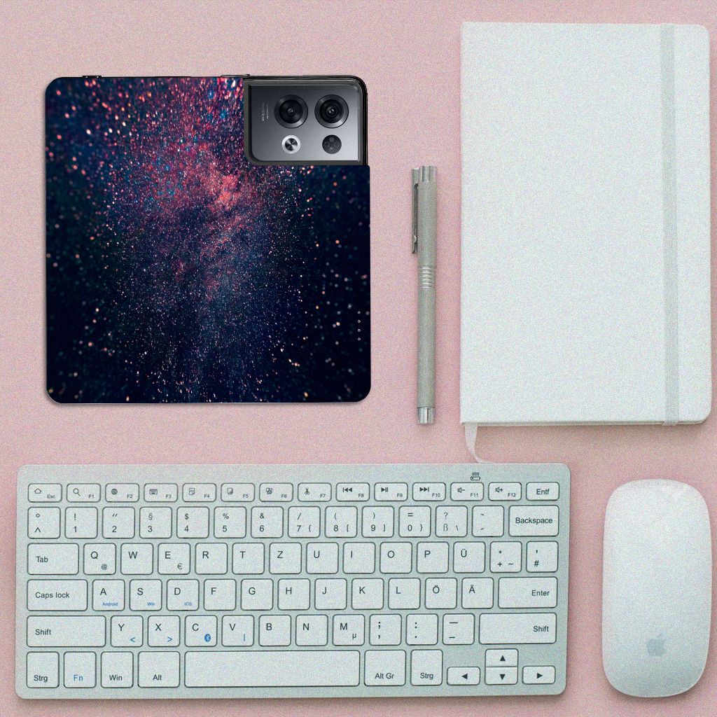 OPPO Reno8 Pro Stand Case Stars - B2C Telecom