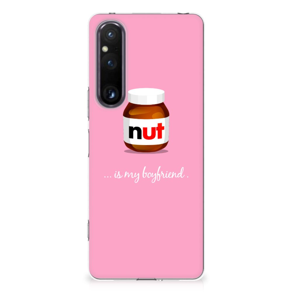 Sony Xperia 1 V Siliconen Case Nut Boyfriend