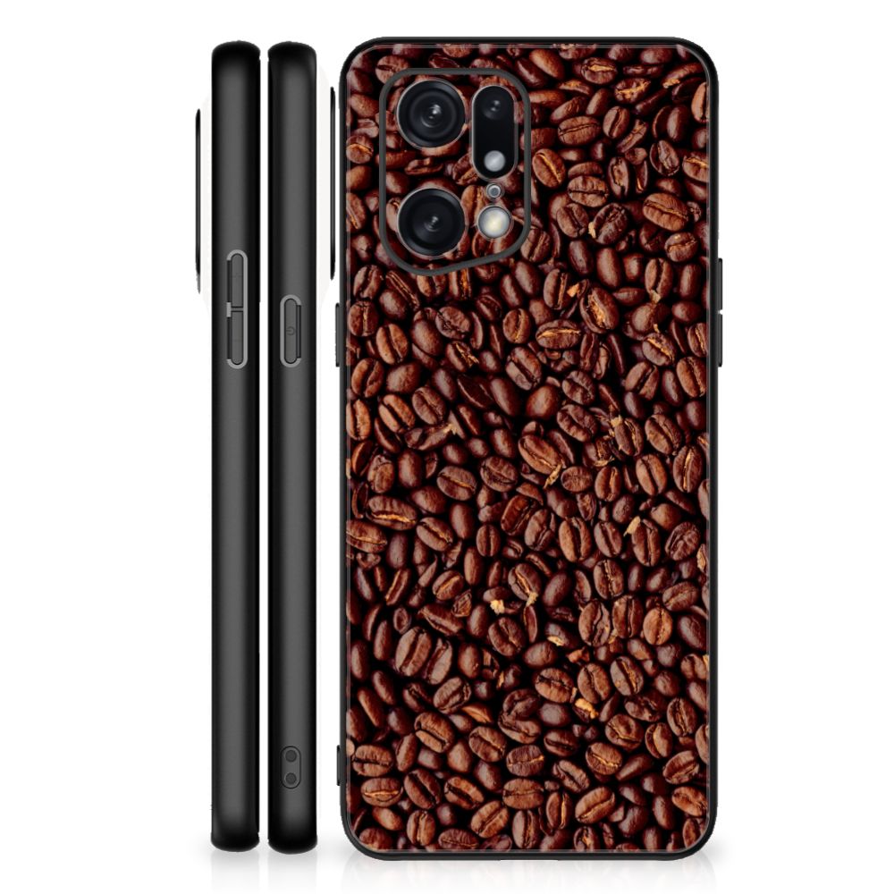 OPPO Find X5 Pro Back Cover Hoesje Koffiebonen B2C Telecom