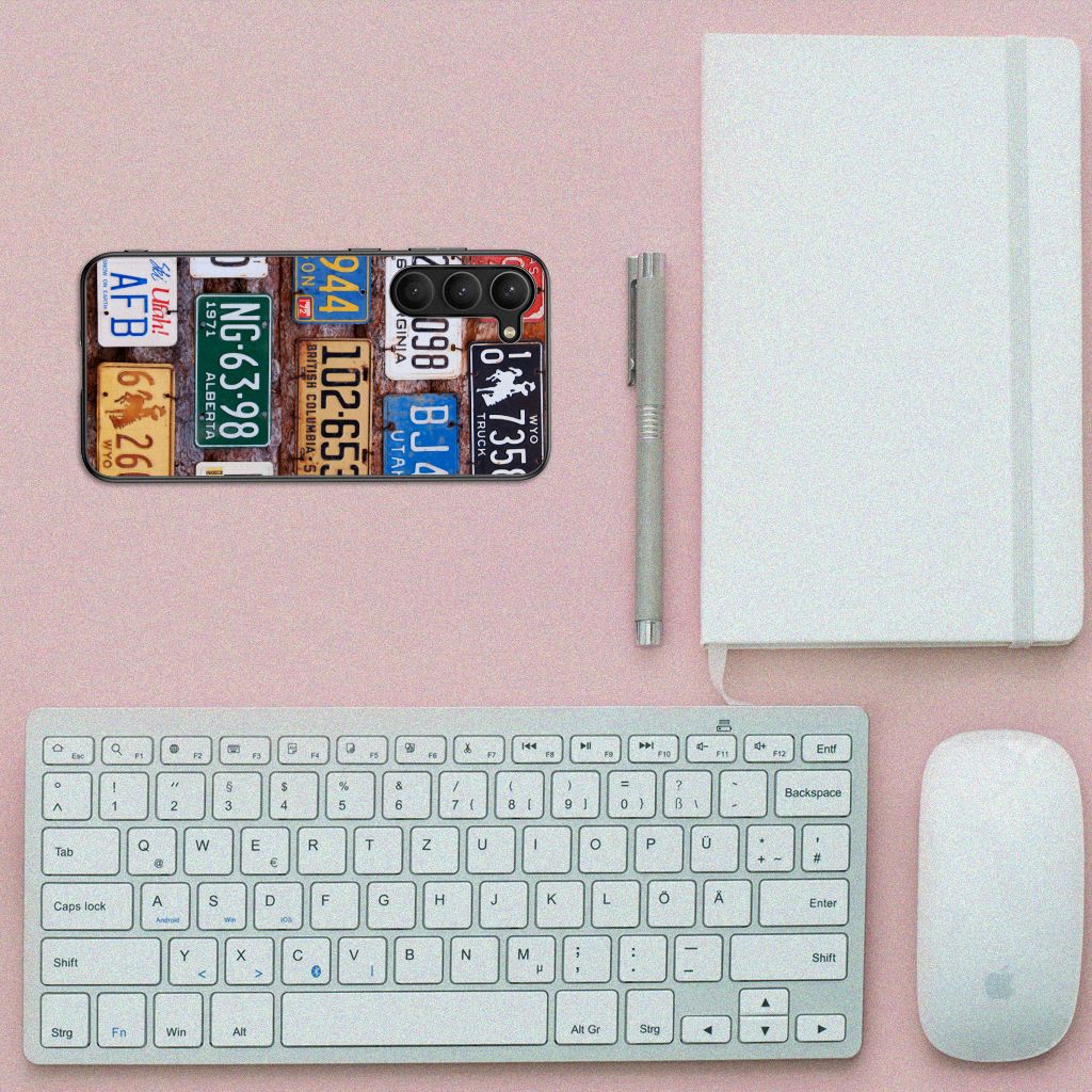 Samsung Galaxy S23 Plus Silicone Back Case Kentekenplaten B2C Telecom