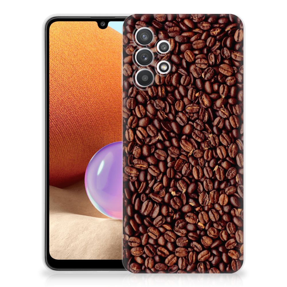 Samsung Galaxy A32 4G | A32 5G Enterprise Editie Siliconen Case Koffiebonen B2C Telecom