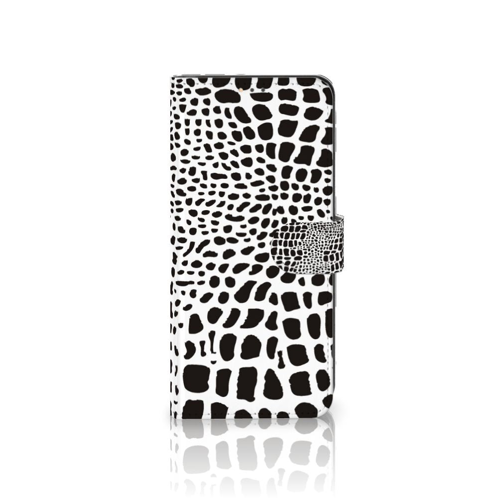 Nokia 5.3 Telefoonhoesje met Pasjes Slangenprint