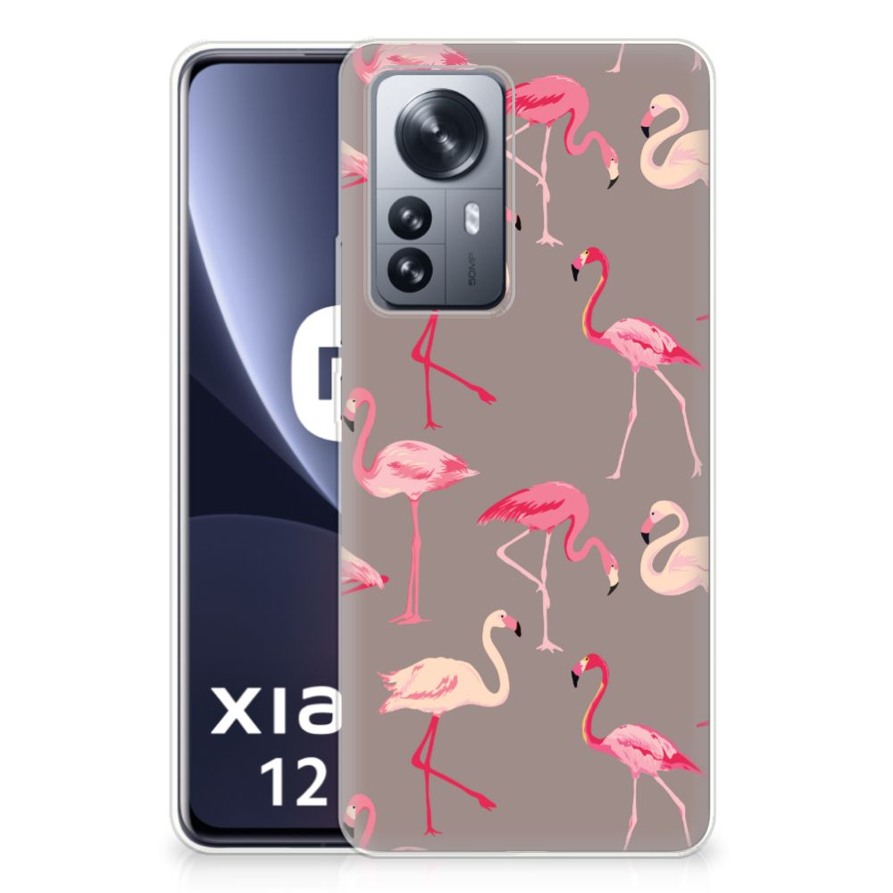 Xiaomi 12 Pro TPU Hoesje Flamingo B2C Telecom