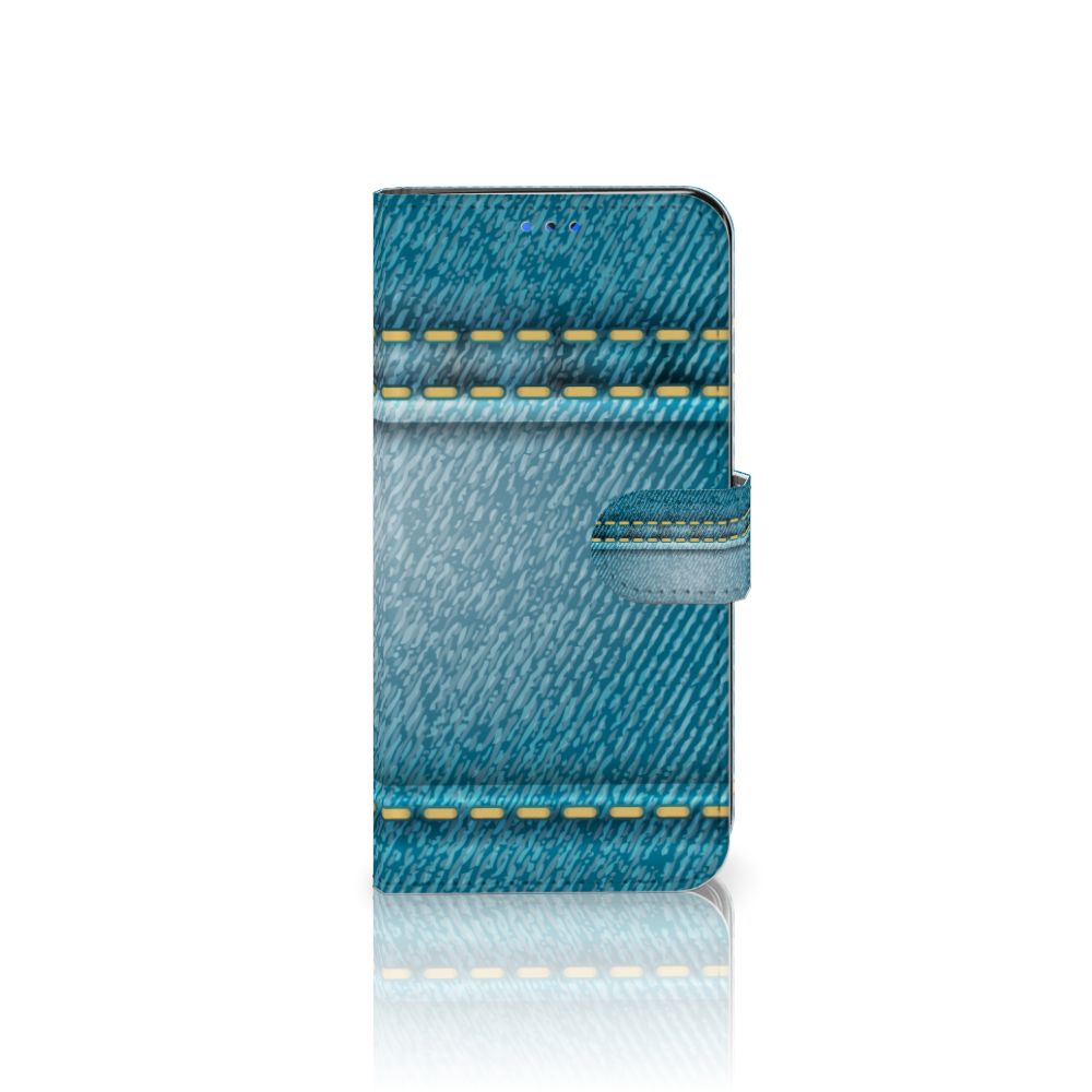 Huawei P Smart 2020 Wallet Case met Pasjes Jeans