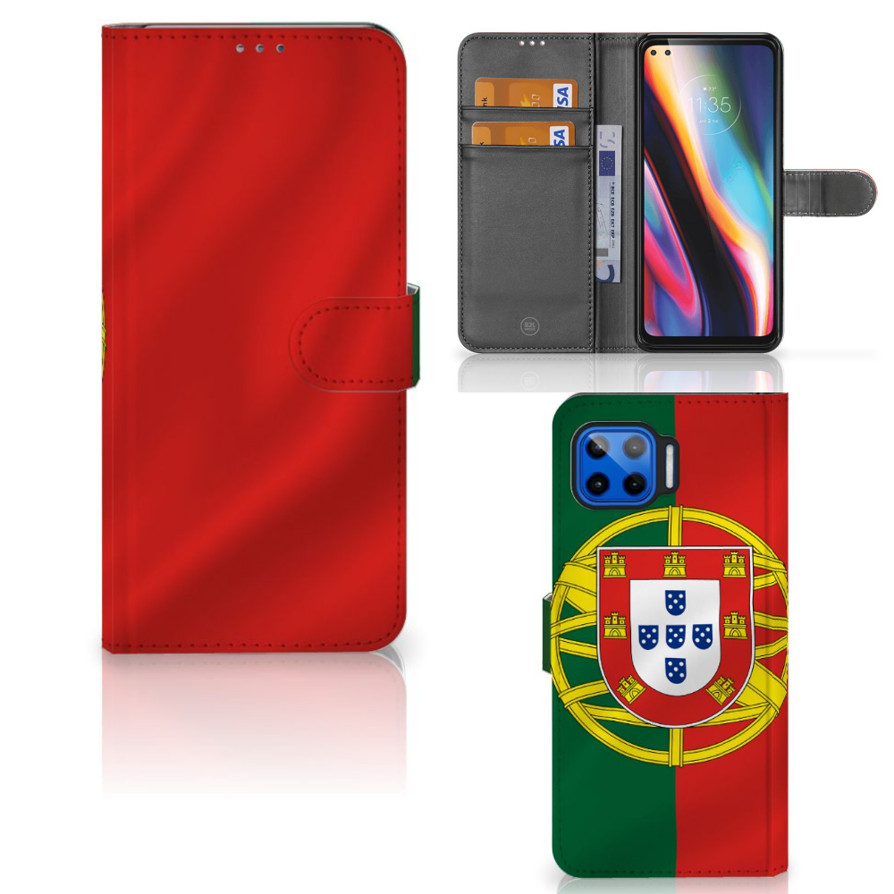 Motorola Moto G 5G Plus Bookstyle Case Portugal