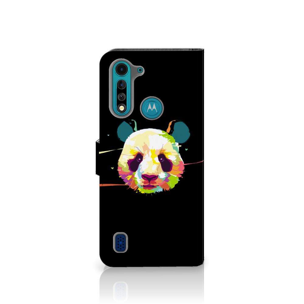 Motorola G8 Power Lite Leuk Hoesje Panda Color
