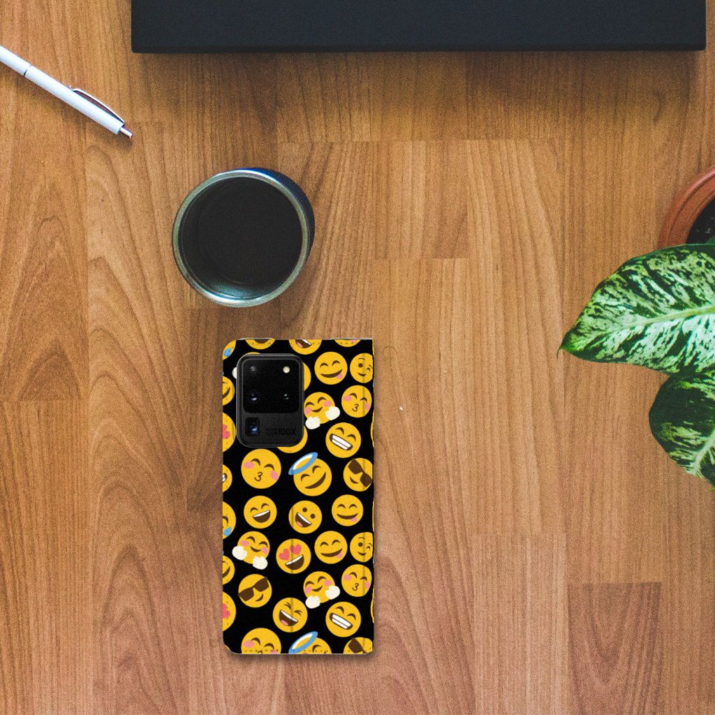 Samsung Galaxy S20 Ultra Hoesje met Magneet Emoji - B2C Telecom
