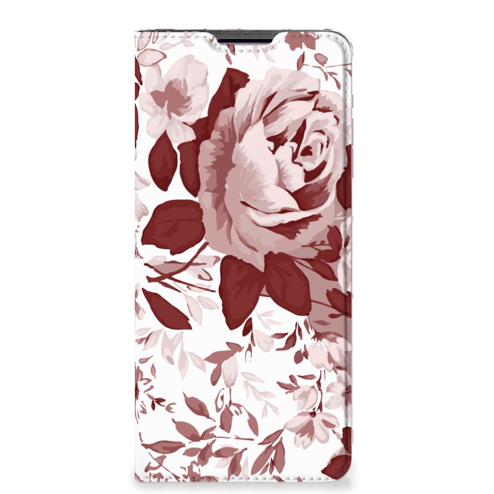 Bookcase Motorola Edge 30 Pro Watercolor Flowers - B2C Telecom