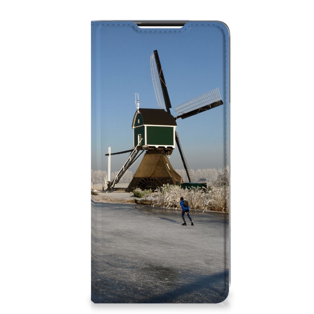 Samsung Galaxy S21 Plus Book Cover Schaatsers - B2C Telecom